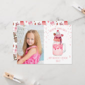 Carte Vous êtes Sweet Candy Milkshake Classroom Valentin (Devant/Arrière en situation)