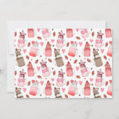 Carte Vous êtes Sweet Candy Milkshake Classroom Valentin (Dos)