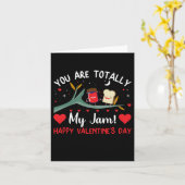 Carte Vous Êtes Totalement Mes Valentines De Jam (Fleur jaune)