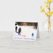 Carte Vous êtes tous des Grown Up Boys qui aiment l'obte (Fleur jaune)