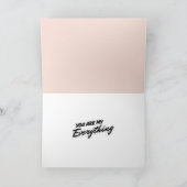 Carte Vous êtes tout & DIM SUM  (Intérieur)