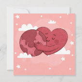 Carte Vous êtes tout pour moi Saint-Valentin  (Dos)