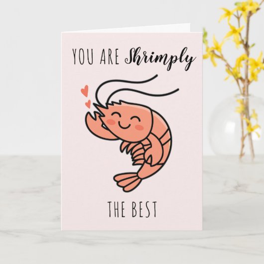 Carte Vous êtes tout simplement le meilleur Enfants mign (Fleur jaune)