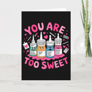 Carte Vous êtes trop mignon Saint-Valentin Icu Nicu Picu
