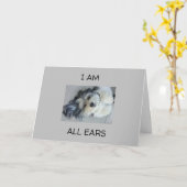 Carte VOUS ÊTES UN ADOLESCENT HEUREUX **13ème** ANNIVERS (Fleur jaune)