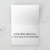 CARTE VOUS ÊTES UN AMI QUI S'OCCUPE DE VOUS * JOLI ANNIV (Intérieur)