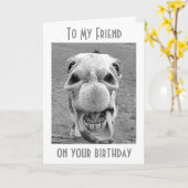 CARTE VOUS ÊTES UN ANNÉE D'HUMOUR D'ANNIVERSAIRE (Fleur jaune)