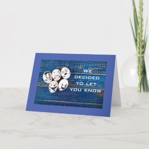 CARTE VOUS ÊTES UN "BON OEUF" ET NOUS NOUS MANQUERONS TO