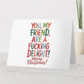 Carte Vous êtes un délice de Noël (Devant)