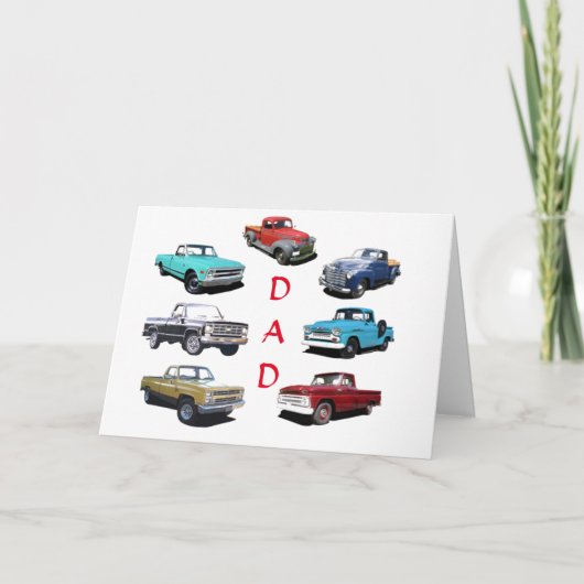 CARTE **VOUS ÊTES UN PÈRE CLASSIQUE*** BONNE FÊTE DES PÈ (Devant)