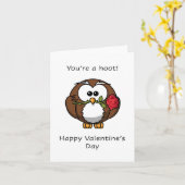 Carte Vous êtes un plaisir, Joyeuse Saint-Valentin (Fleur jaune)