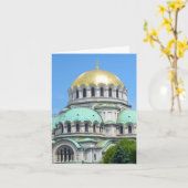 Carte Vous êtes un salut d'or (Fleur jaune)