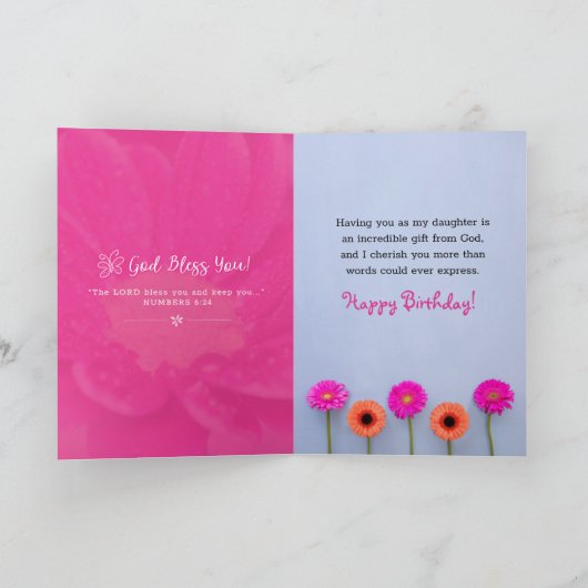 Carte Vous êtes une fille magnifique, à l'intérieur comm (Intérieur)