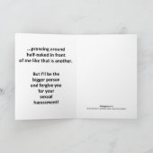 Carte Vous Êtes Une Tempête (Intérieur)