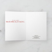 CARTE VOUS ÊTES UNIQUE (Intérieur)