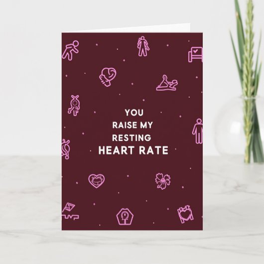 Carte Vous Faites Augmenter Mon Rythme Cardiaque A (Devant)