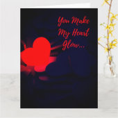 CARTE VOUS FAITES BRILLER MON CŒUR (Fleur jaune)