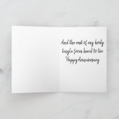 CARTE VOUS FAITES **MON COEUR BOOM DE BOOM** ANNIVERSAIR (Intérieur)