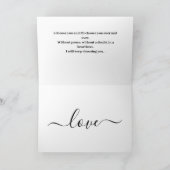 Carte Vous faites sourire mon cœur (Intérieur)