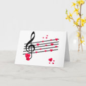 Carte Vous faites sourire mon cœur (Fleur jaune)