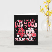 Carte Vous La Lube À Mon Dub Cvicu Nurse Valentine Car (Fleur jaune)