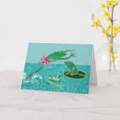 Carte Vous l'avez fait ! (Fleur jaune)