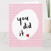 Carte Vous L'Avez Fait ! (Devant)