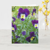 Carte Vous manquant… (Fleur jaune)