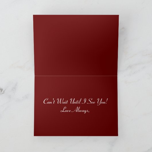 CARTE VOUS MANQUANT SALUTATION (Intérieur)