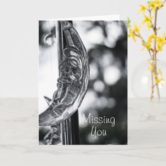 Carte Vous Manquante (Fleur jaune)