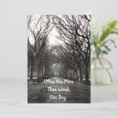 Carte Vous Manquante (Debout devant)