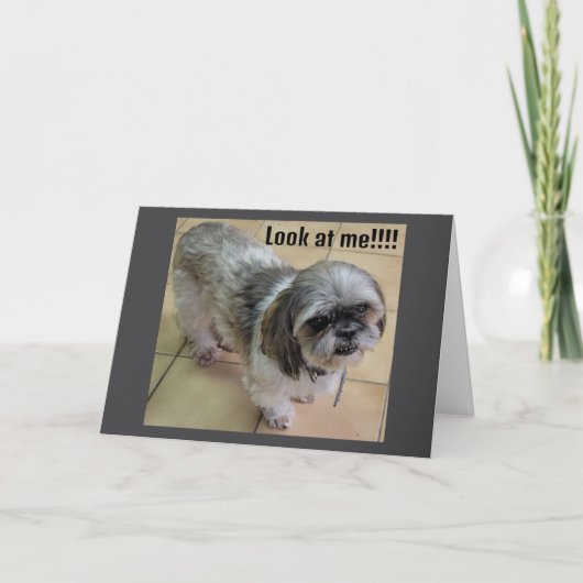 CARTE "VOUS MANQUE À REMERCIER" (Devant)