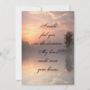 Carte Vous manquer