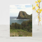 Carte Vous manquer (Fleur jaune)