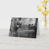 Carte Vous manquer (Fleur jaune)