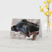 Carte Vous Manquez ! (Fleur jaune)