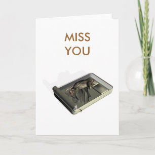 Carte vous manquez beaucoup