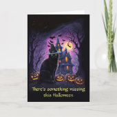 Carte Vous Manquez De Vous Vous Manquez Joyeux Halloween (Devant)