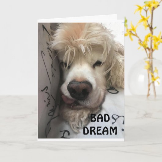 CARTE VOUS MANQUEZ DÉJÀ / VOUS N'AVEZ MÊME PAS DÉPLACÉ C (Fleur jaune)