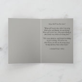 Carte : vous manquez / vous quittez (Intérieur)