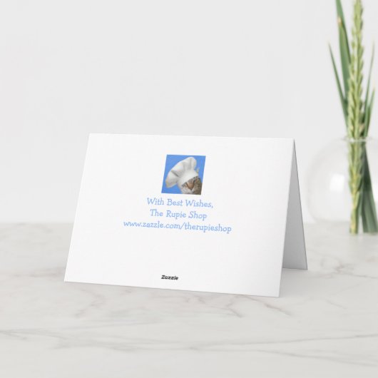 Carte Vous Manquez Vraiment Chat (Dos)