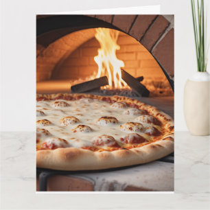 CARTE VOUS M'AVEZ EU À PIZZA ROMANRIC GREETING CARD
