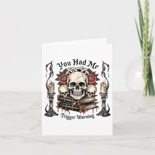 Carte Vous M'Avez Eu À Trigger Warning, Bad Book Club, R (Devant)