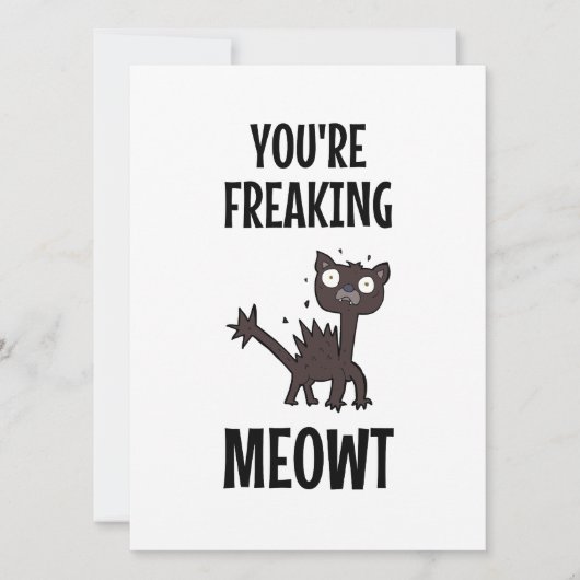 Carte Vous Me Faites Freaker Card (Devant)