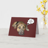 Carte Vous me manquez ! (Fleur jaune)