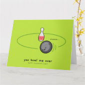 Carte Vous me renversez Joyeuse Saint-Valentin | Amour (Fleur jaune)