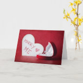 Carte Vous m'épouserez (Fleur jaune)