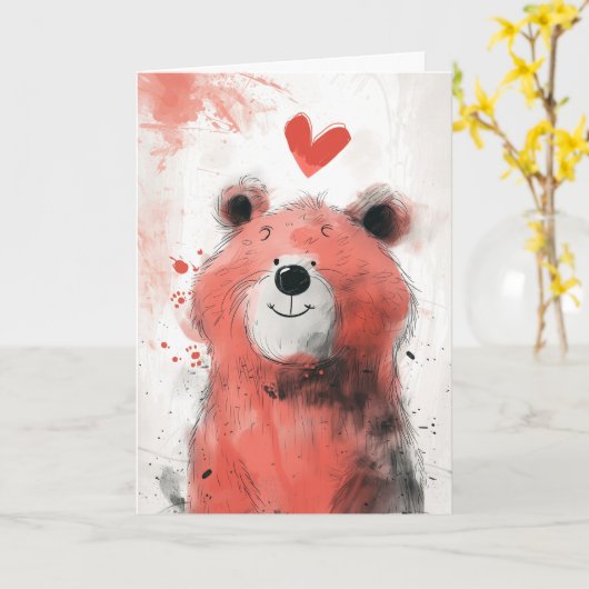 Carte Vous méritez l'amour (Fleur jaune)