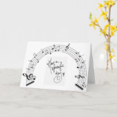 CARTE VOUS MÉRITEZ LE MEILLEUR - VOUS M'AVEZ ANNIVERSAIR (Fleur jaune)