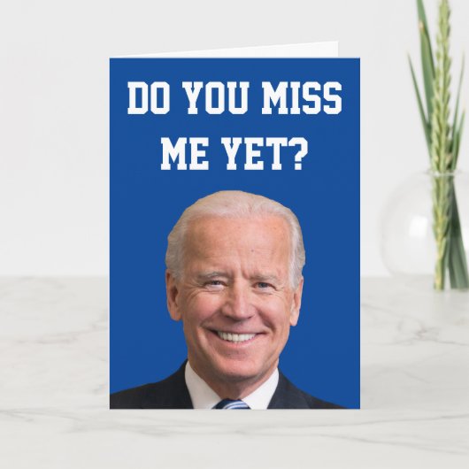 Carte Vous Mlle Joe Biden ? (Devant)